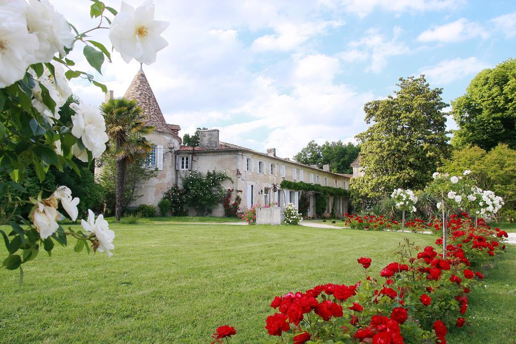 Chateau de Puyrigaud Bed & Breakfast Leoville Bagian luar foto