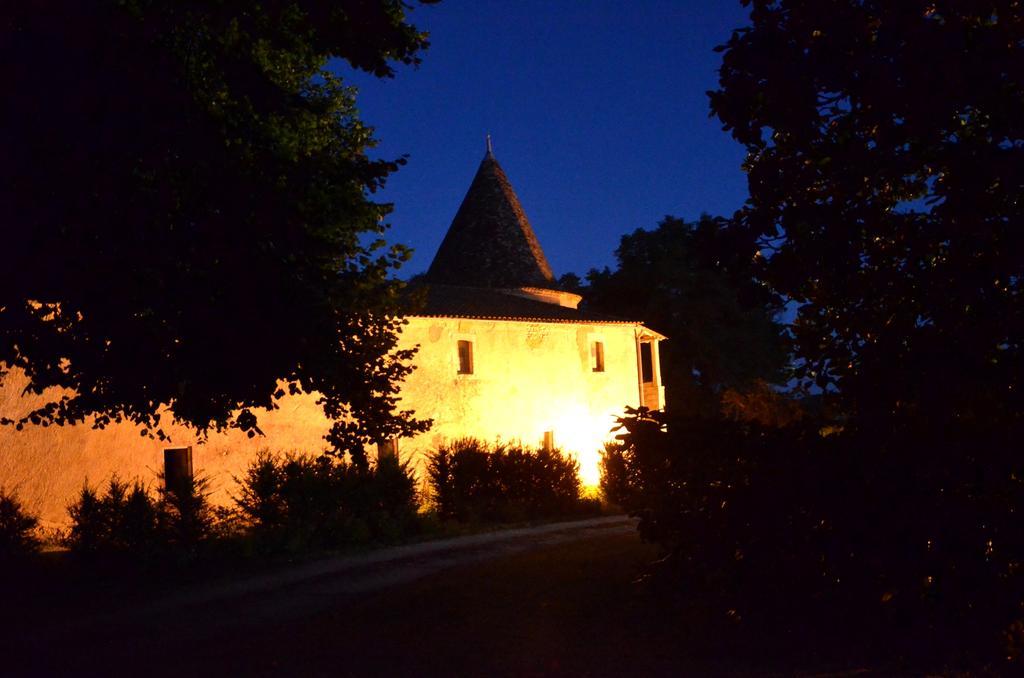 Chateau de Puyrigaud Bed & Breakfast Leoville Bagian luar foto